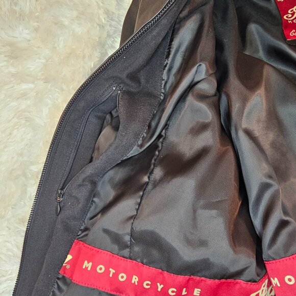 Indian Motorcycle Black Braided Leather Jacket - Picture 6 of 14